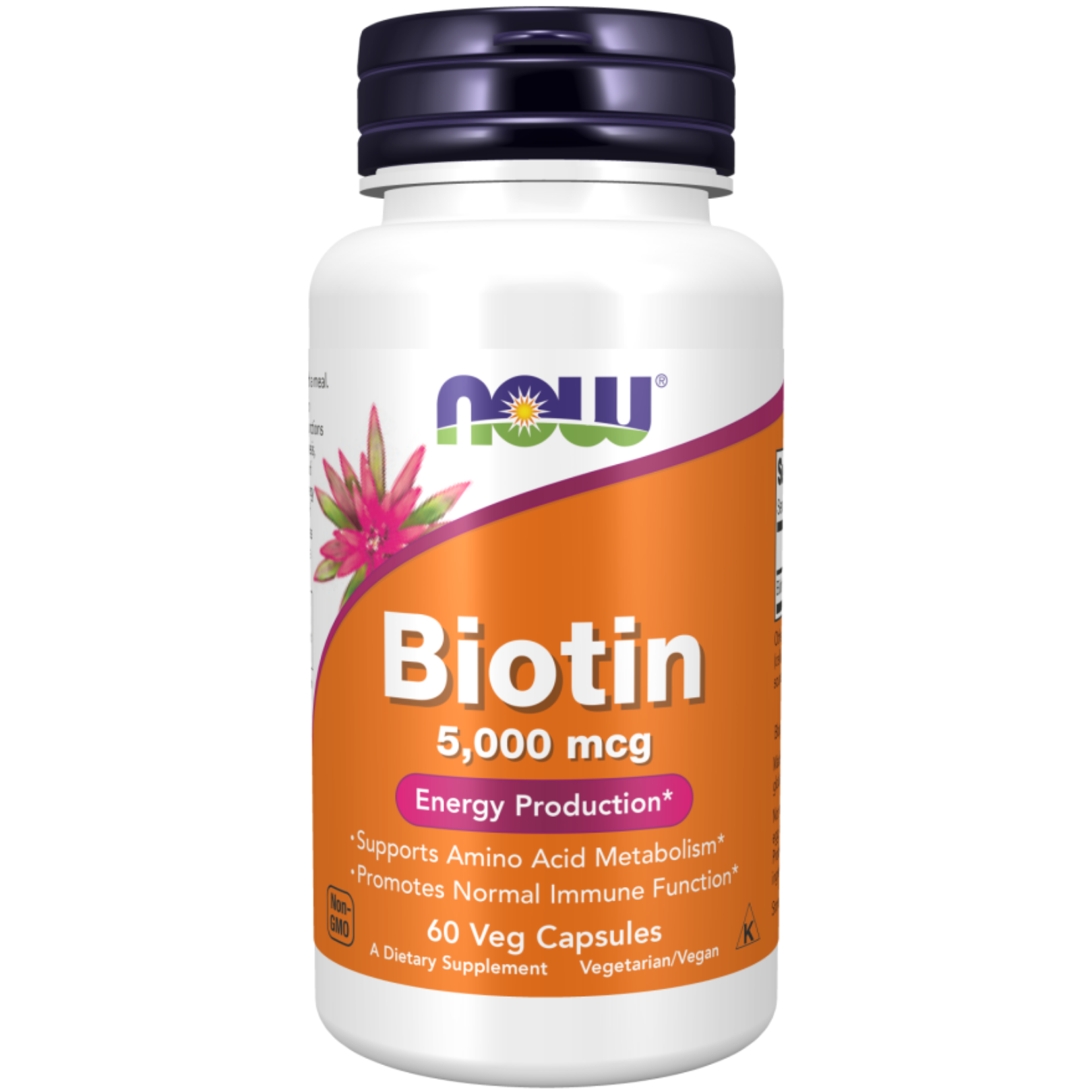 Now Biotin 5000mcg Caps 60's